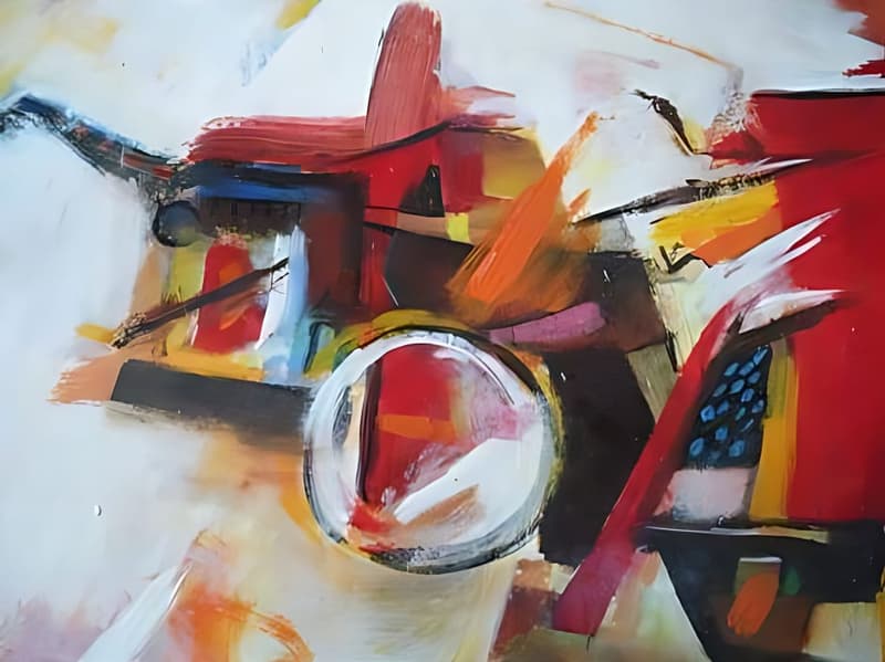 El Portal Abierto, pintura de Chalo Rojas