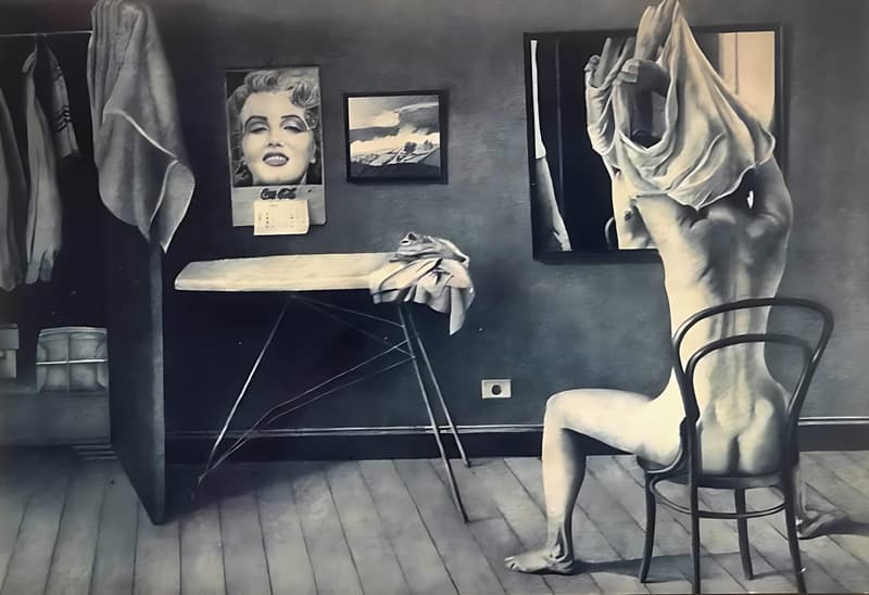 El Vestidor, dibujo de Chalo Rojas