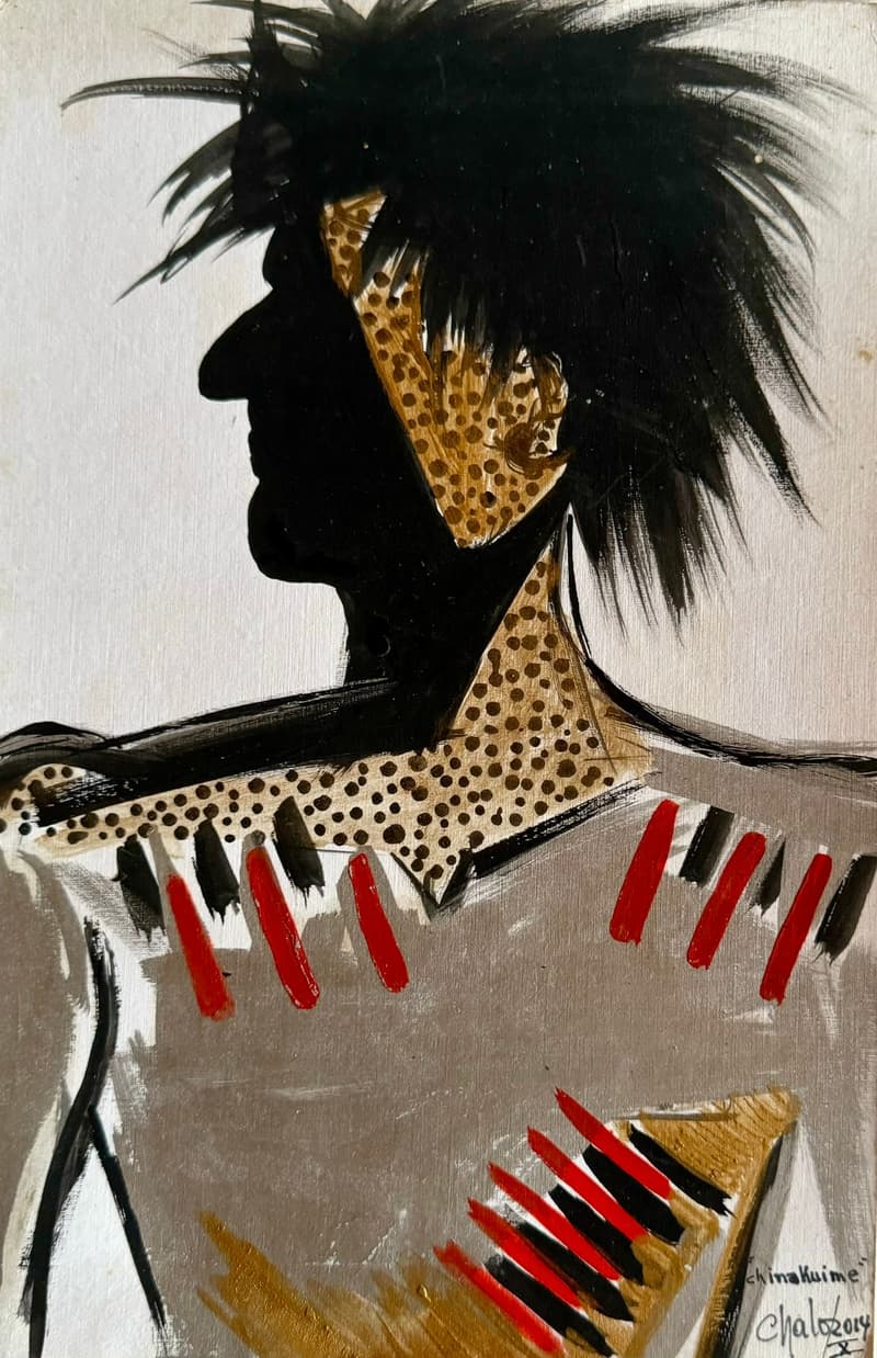 Figura de marcas, dibujo de Chalo Rojas