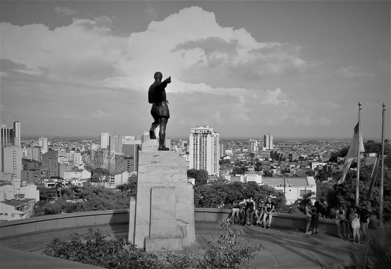 Desde el mirador de Belalcázar, Fotografía de Chalo Rojas